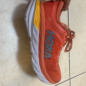 Women’s Orange Bondi 7 Hokas